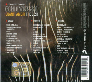 GIGI D'ALESSIO - I  SUCCESSI...QUANTI AMORI (3CD)